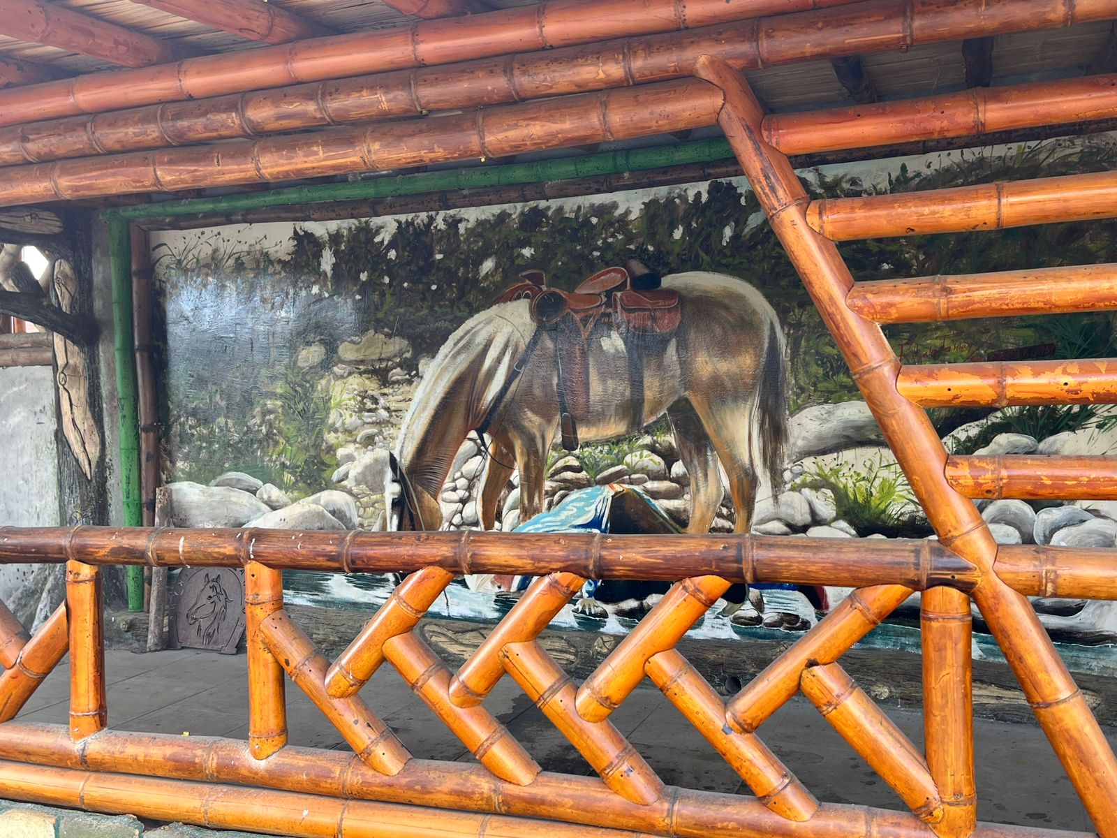 Mural Artístico cultura colombiana